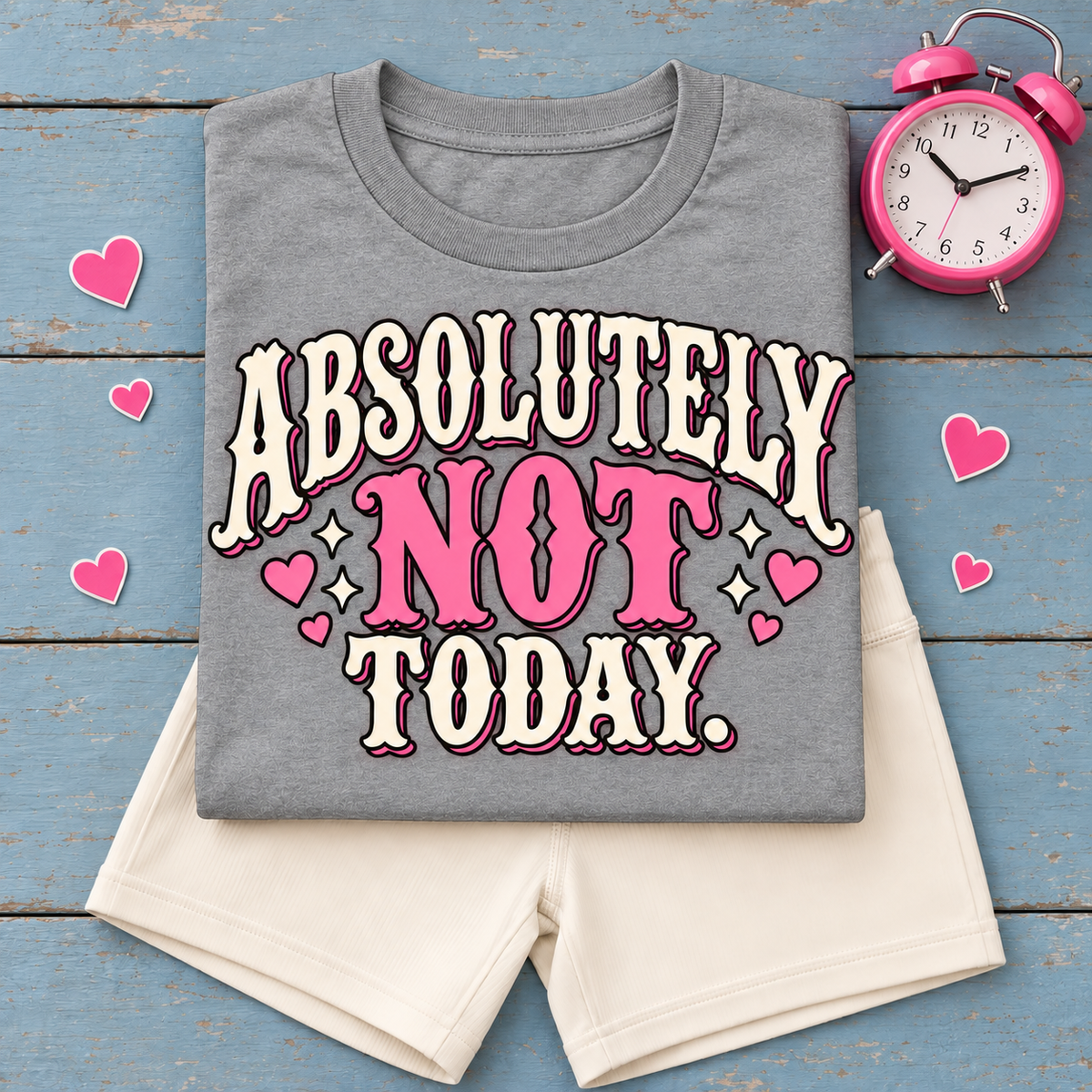 Absolutely Not Today color Sport Grey