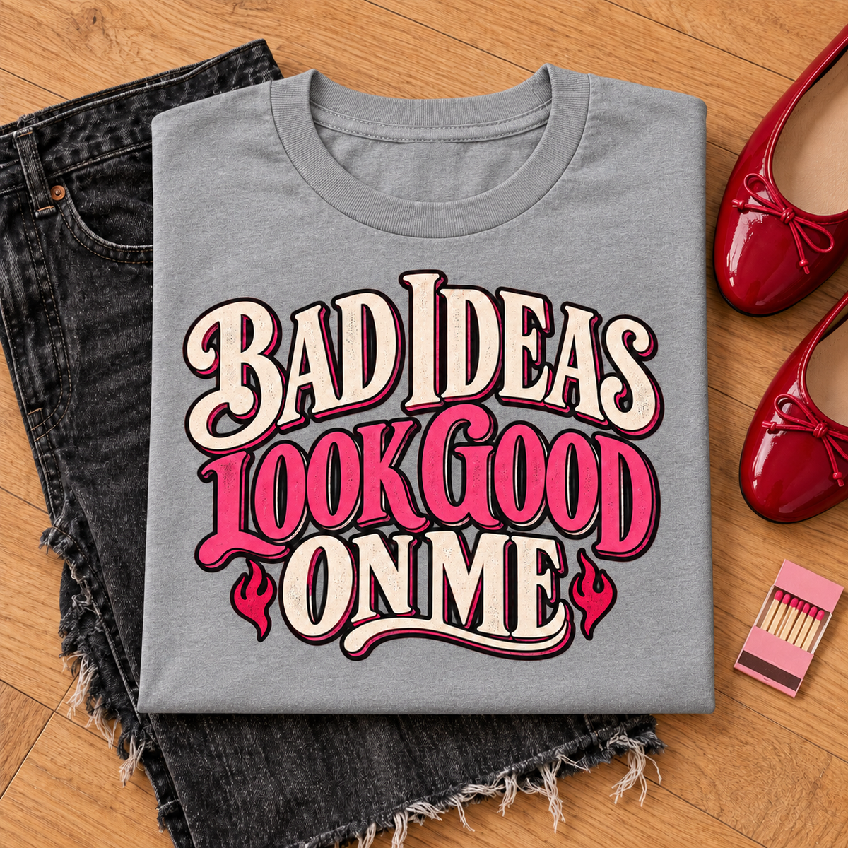 Bad Ideas Look Good on Me color Sport Grey