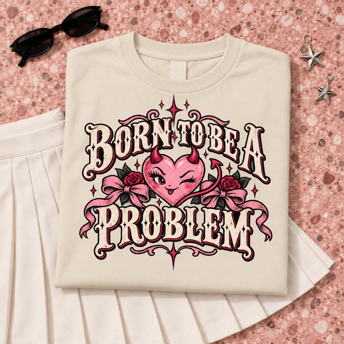 Born to Be a Problem color Natural