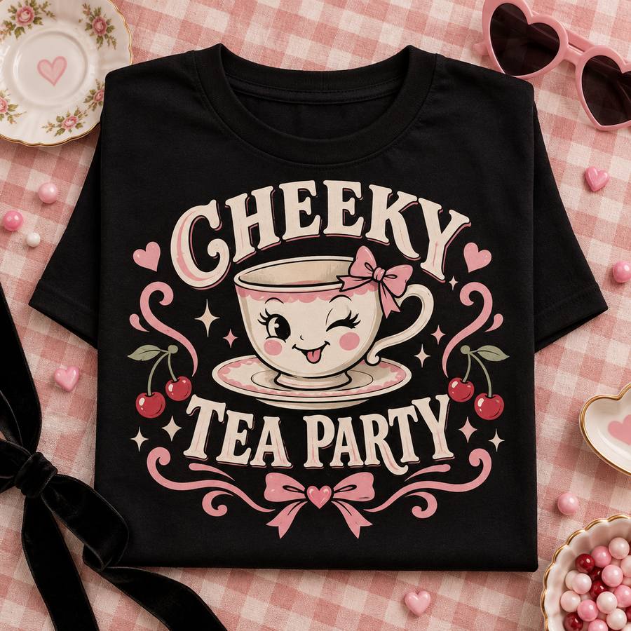 Cheeky Tea Party Youth T-Shirt