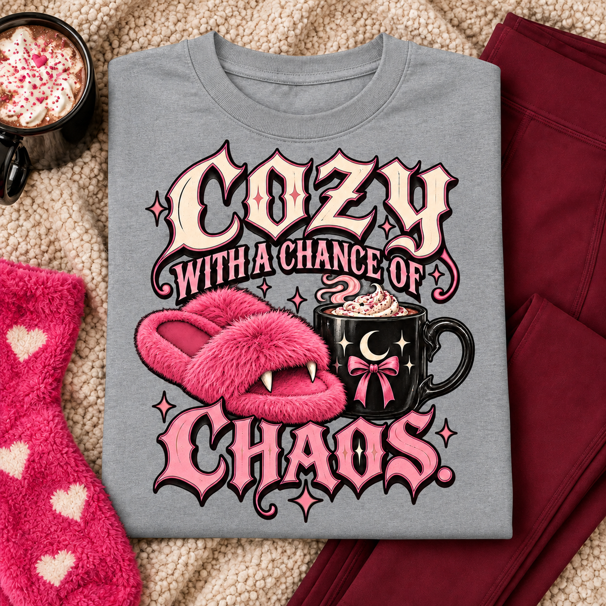 Cozy With a Chance of Chaos color Sport Grey