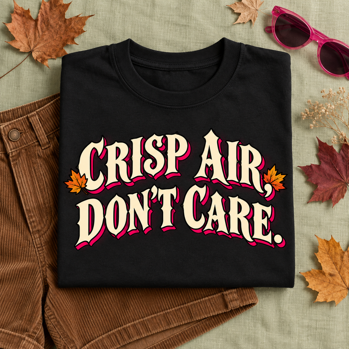 Crisp Air, Don't Care color Black
