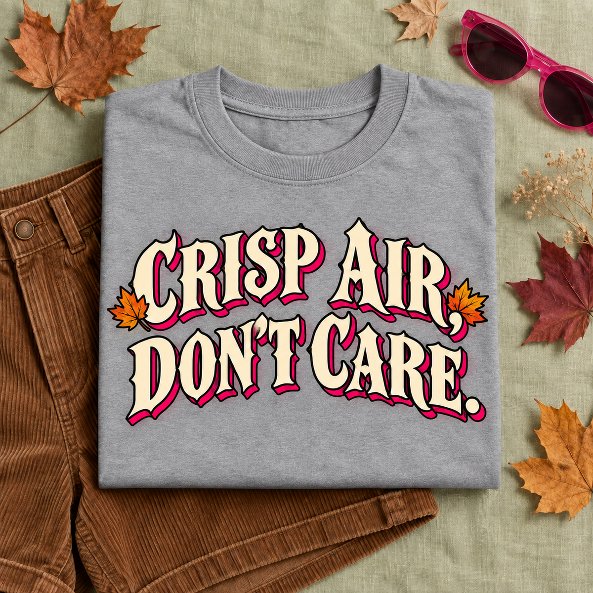 Crisp Air, Don't Care color Sport Grey