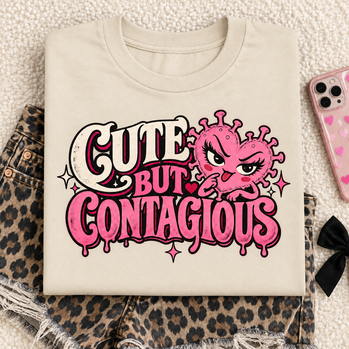 Cute But Contagious color Natural