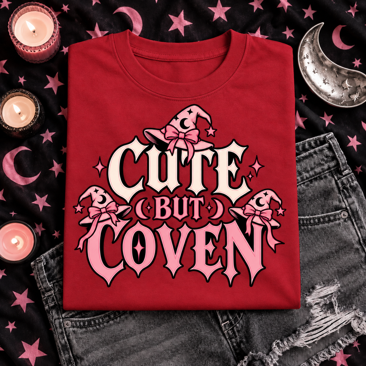 Cute But Coven color Red