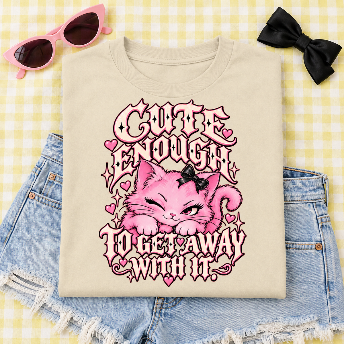 Cute Enough to Get Away With It color Natural