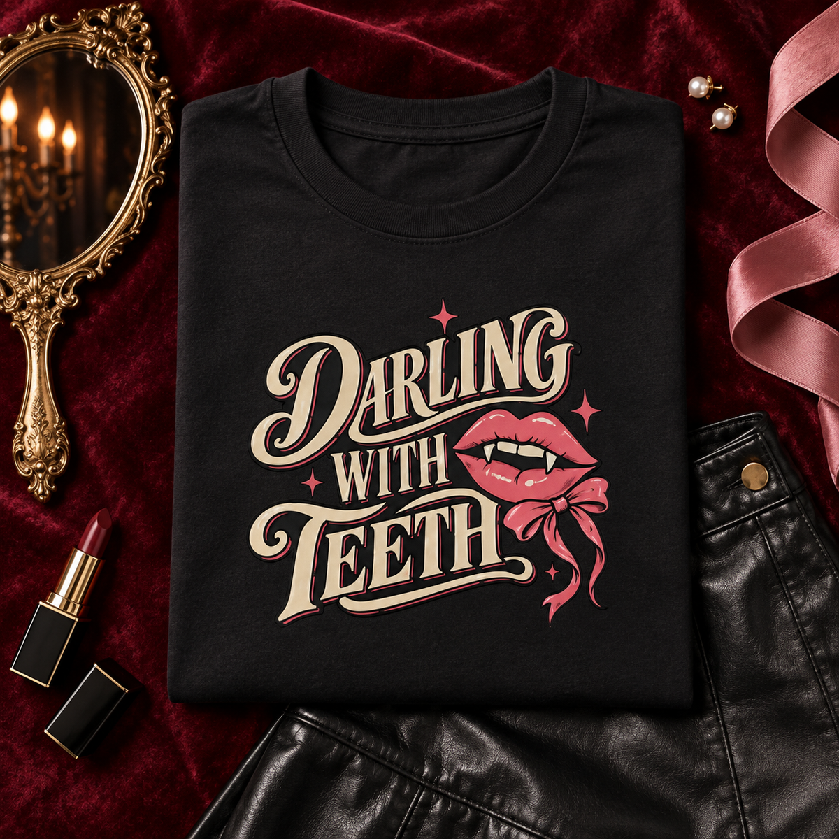 Darling With Teeth color Black