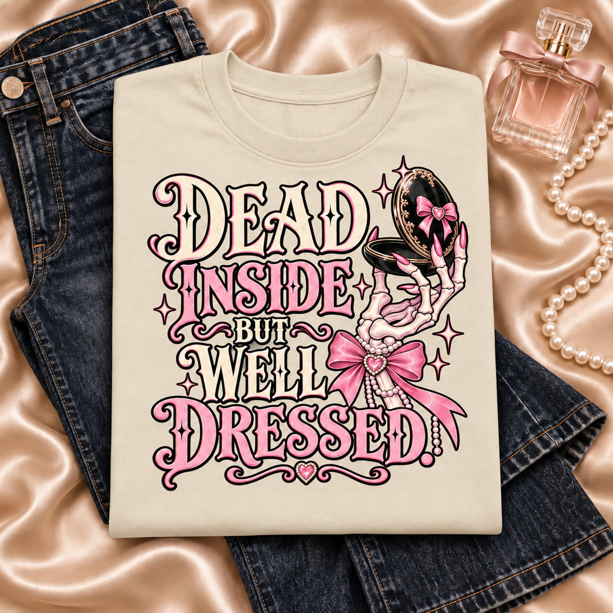 Dead Inside but Well Dressed color Natural