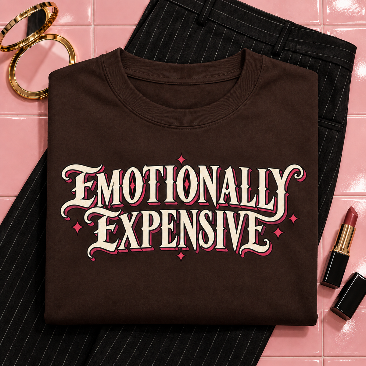 Emotionally Expensive color Dark Chocolate