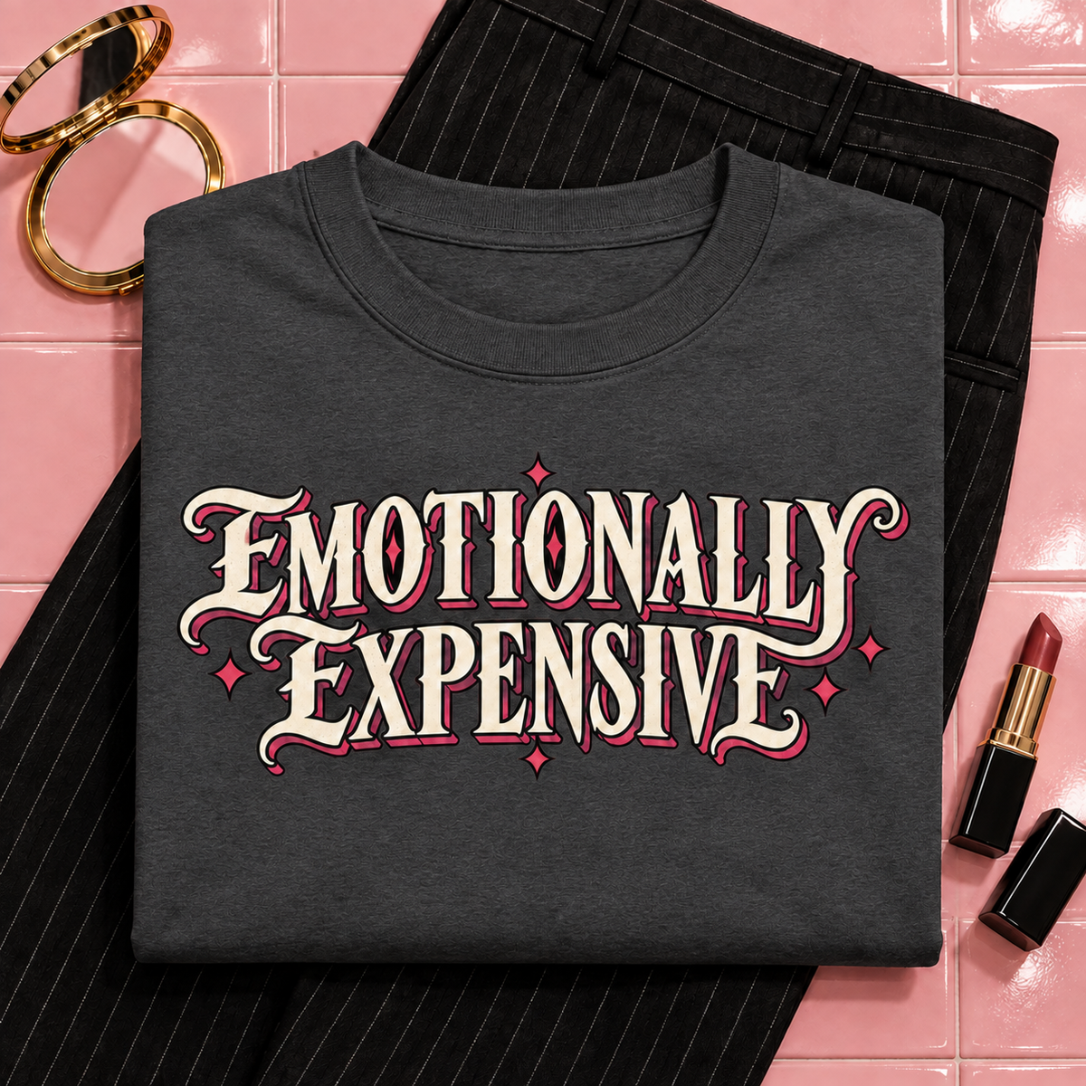 Emotionally Expensive color Dark Heather