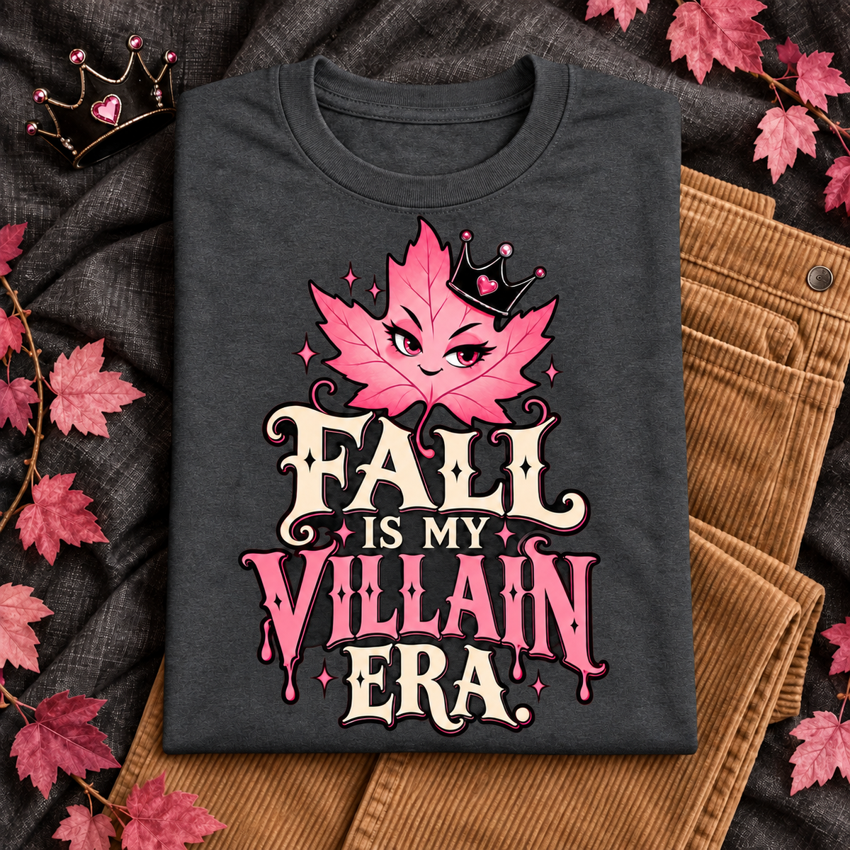 Fall Is My Villain Era color Dark Heather
