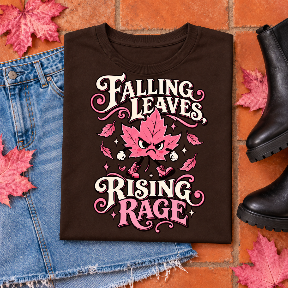 Falling Leaves, Rising Rage color Dark Chocolate
