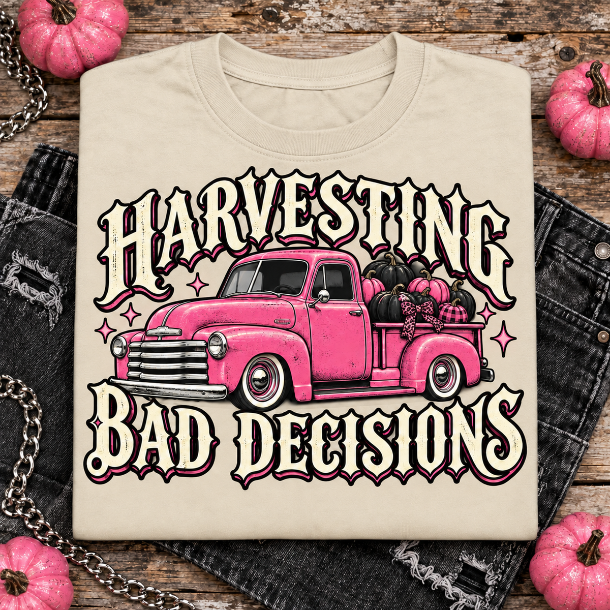 Harvesting Bad Decisions color Natural