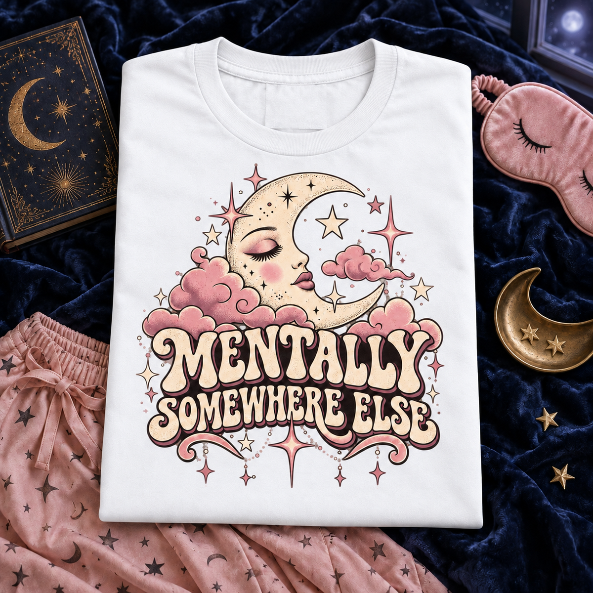 Mentally Somewhere Else color White