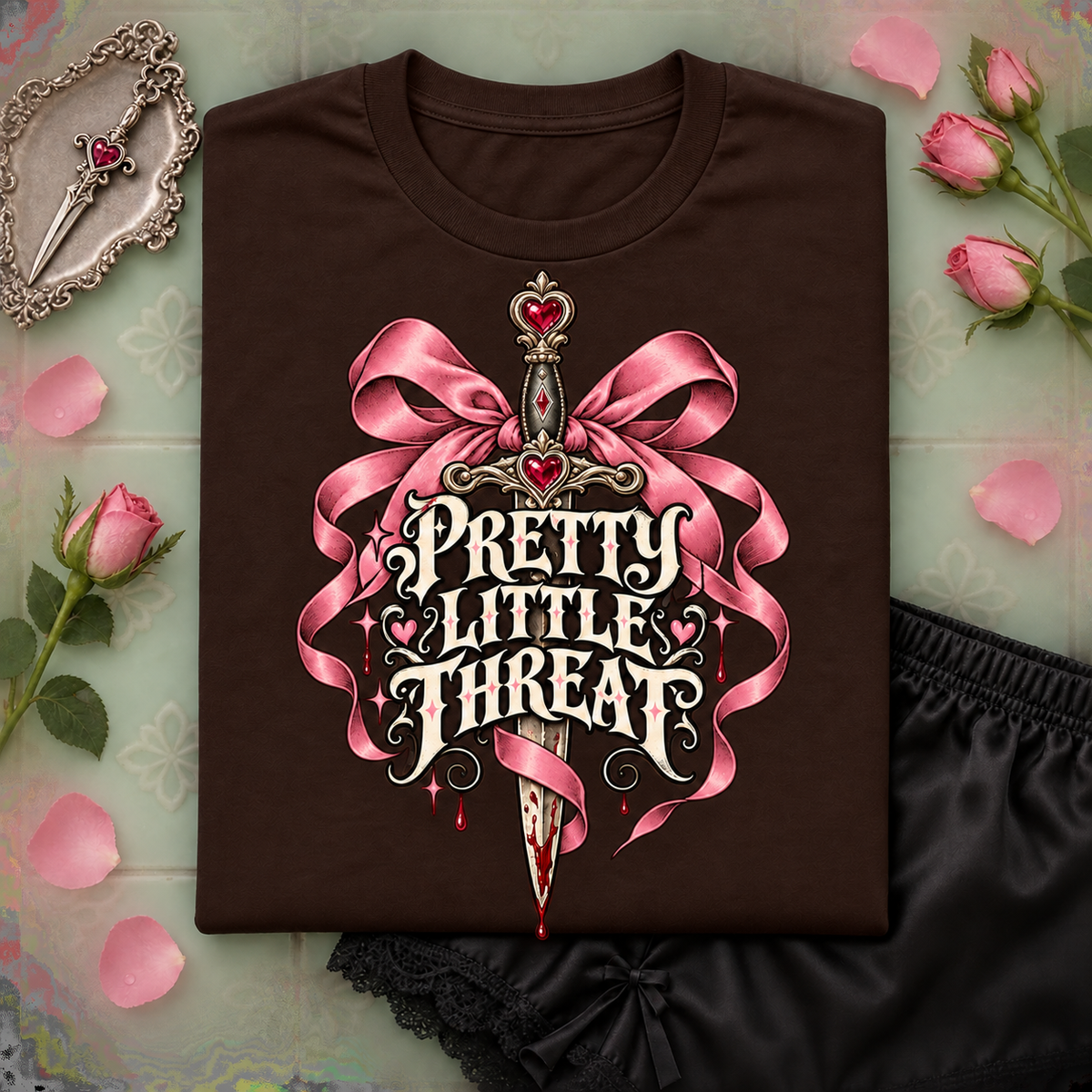 Pretty Little Threat color Dark Chocolate
