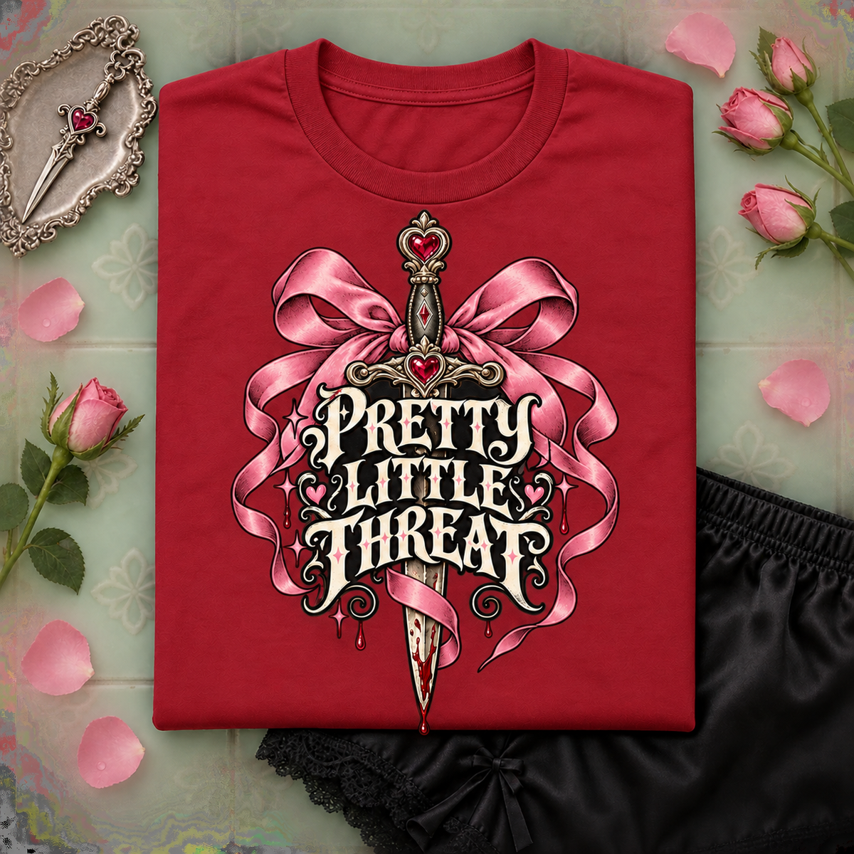 Pretty Little Threat color Red