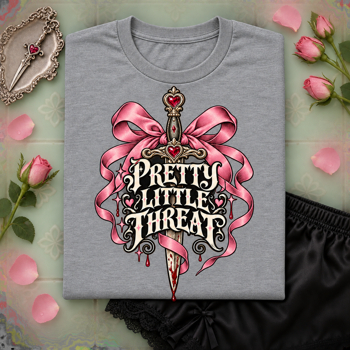 Pretty Little Threat color Sport Grey