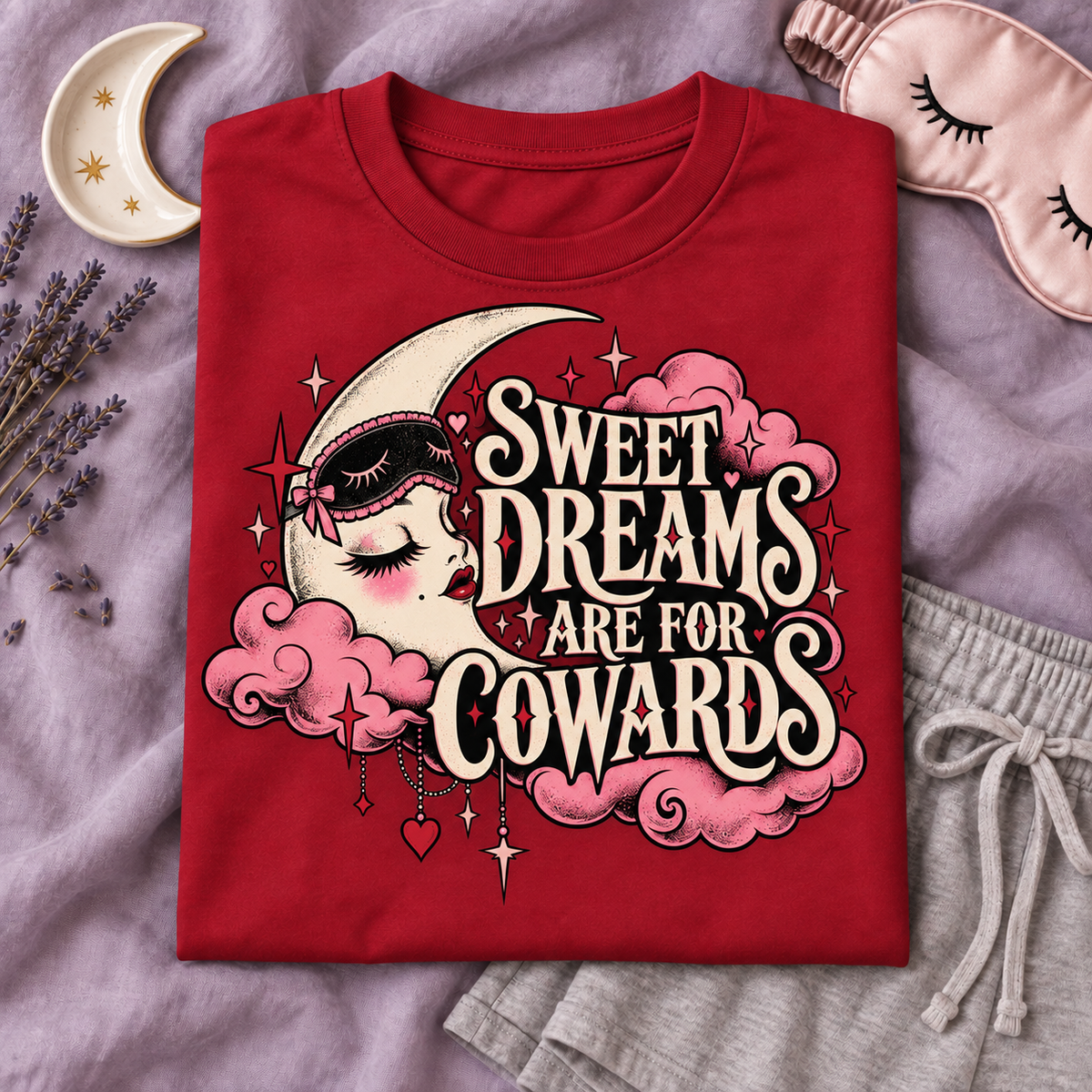 Sweet Dreams Are for Cowards color Red