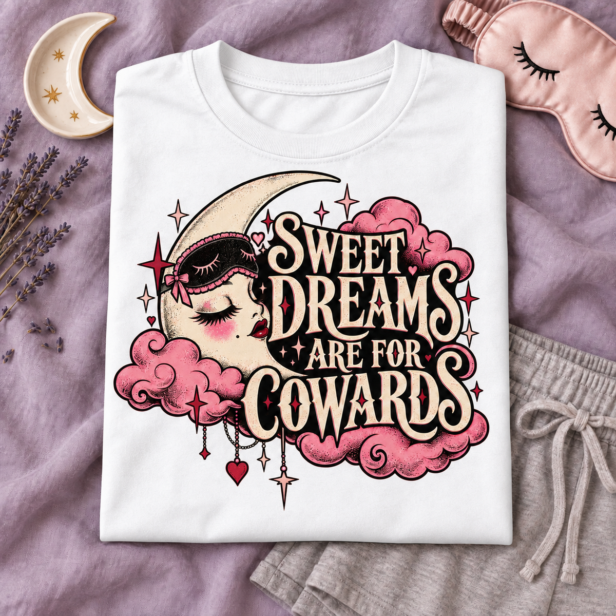 Sweet Dreams Are for Cowards color White