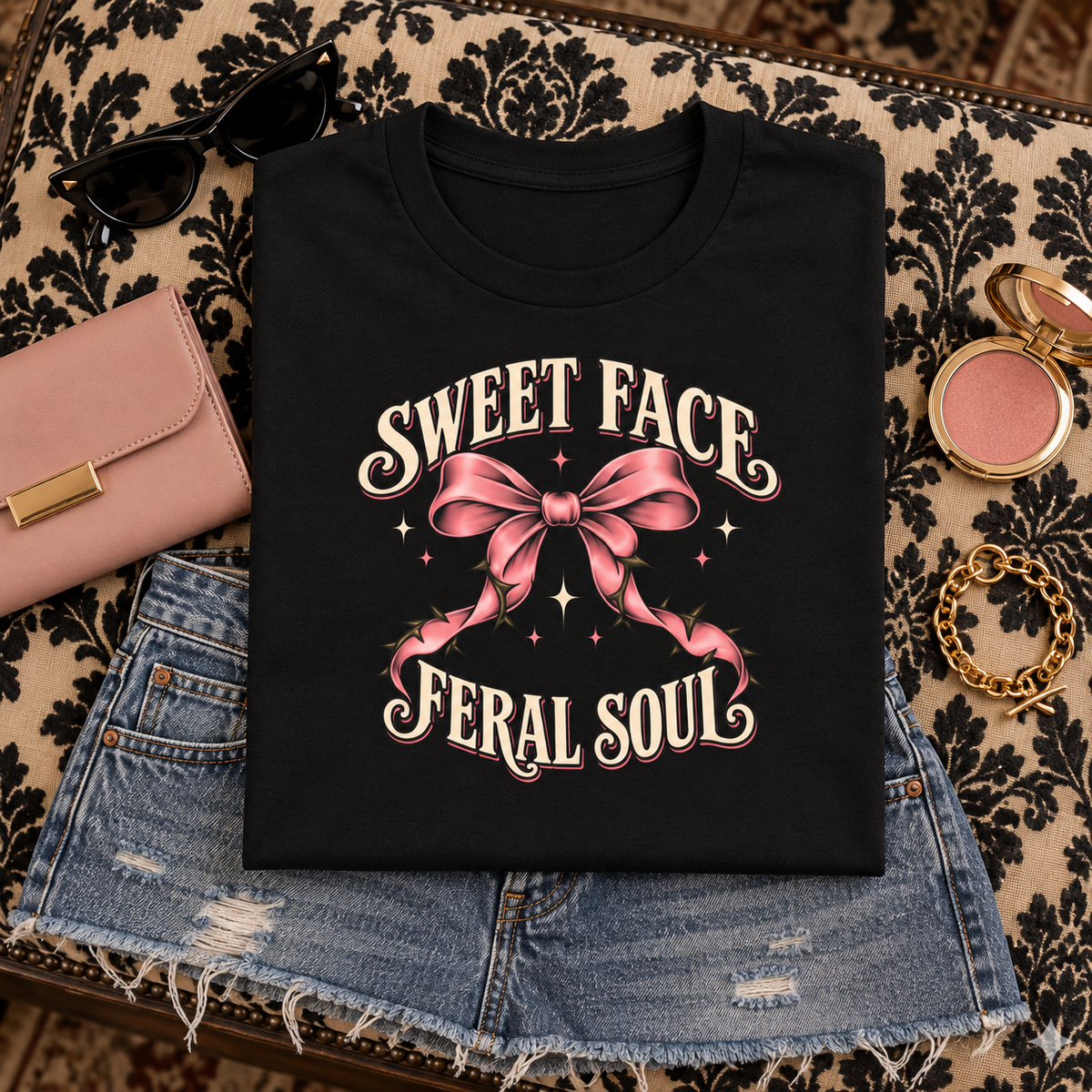 Sweet Face Feral Soul color Black