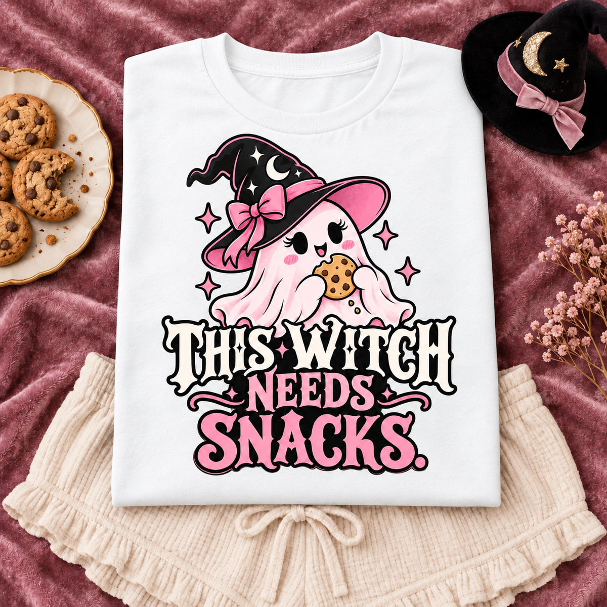 This Witch Needs Snacks color White