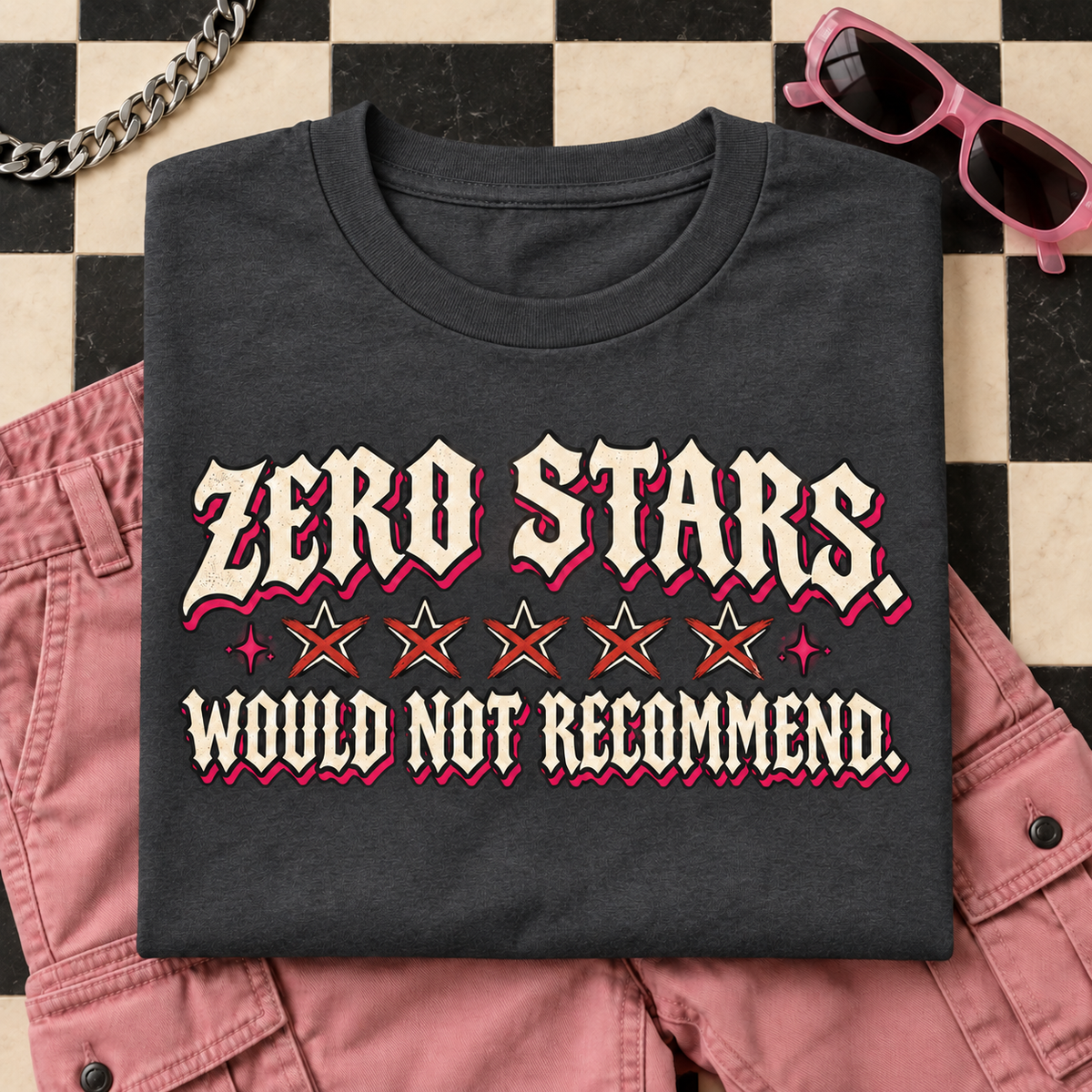 Zero Stars. Would Not Recommend. color Dark Heather