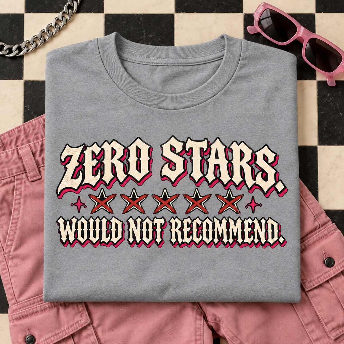 Zero Stars. Would Not Recommend. color Sport Grey
